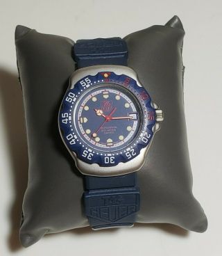 Tag Heuer 370.  513 Formula 1 Prof Navy/red Dial,  Bezel 200m Watch