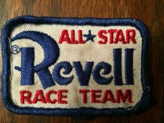 Vintage All - Star Revell Race Team Patch Drag Racing Race Car Races - Authentic