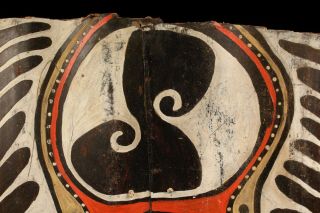 Ecorce peinte Kwoma,  painted sago bark ceiling,  oceanic art,  Papua Guinea 2