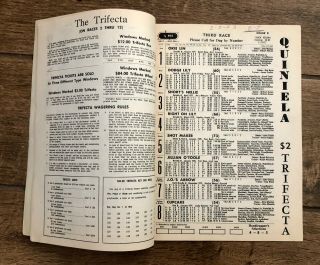 1977 November 12 Vintage Taunton Greyhound Racing 57th Night Dog Track Program 3