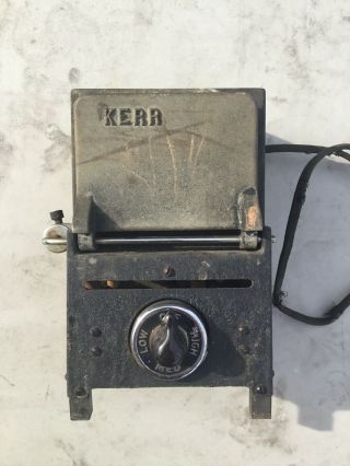 Vintage Kerr Mini Tabletop Dental Inlay Furnace 2 Antique