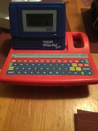 Vtech Talking Whiz Kid Plus Learning Computer 1990 Vintage Complete Game