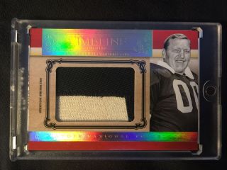 2007 Playoff National Treasures Jim Otto Patch/5