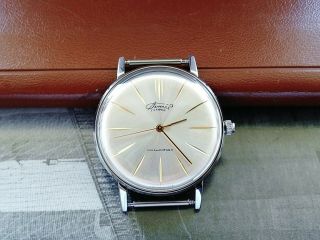 Vimpel Vintage Ultra Slim Wristwatch In Stainless Steel Case Cal.  2209 1 Mchz