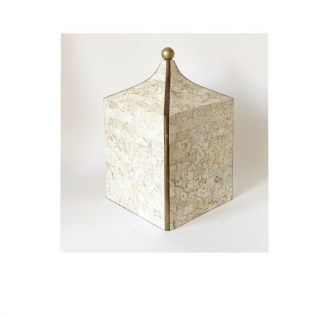 Vintage Karl Springer Maitland - Smith Tessellated Stone Box
