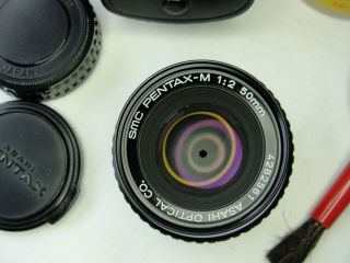 Pentax Asahi Smc Pentax - M 50mm F/2 Mf Prime Lens Vintage