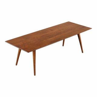Mid - Century Paul Mccobb Winchendon Planner Group Maple Bench Coffee Table