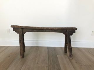 Antique Chinese Wooden Bench