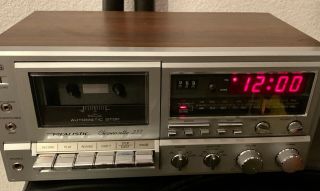 Realistic Chronosette - 237 Tape Cassette Player Clock Am/fm Radio,  Needs Work