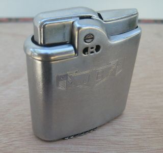 Vintage Ronson Whirlwind Imperial Chrome Engraved Art Deco Lighter