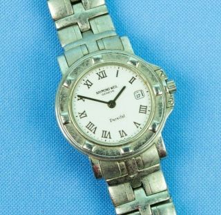 Raymond Weil Parsifal Watch Women Wristwatch Lady Stainless Steel 9431 Vintage