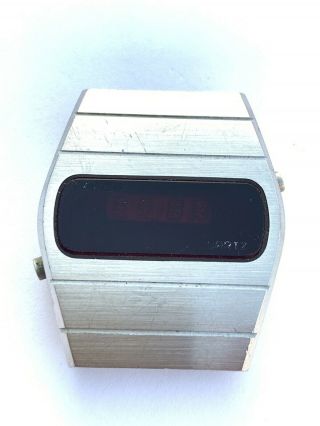 Reloj Vintage Lanco Led Quartz Rojo No Funciona