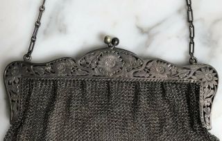 Vintage Sterling Mesh Purse ‘Made for Tiffany & Co.  ’ 3