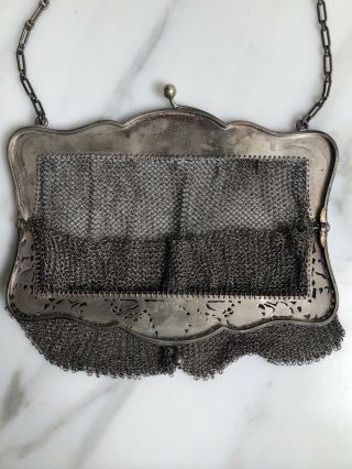 Vintage Sterling Mesh Purse ‘Made for Tiffany & Co.  ’ 5