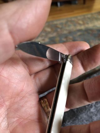 Vintage 5.  25 " - Imperial Prov Ri Usa Single Blade Pocket Knife