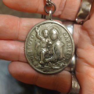 Antique Medal Carmelo Heavy