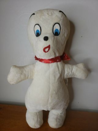 Vintage Casper The Friendly Ghost Plush Doll 1959 Mattel