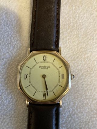 Vintage Raymond Weil Geneve Swiss Made Mens Mechaincal Watch 7030