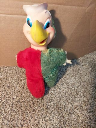Vintage My Toy Co.  Eagle Plush Stuffed Doll Rubber Head (5)