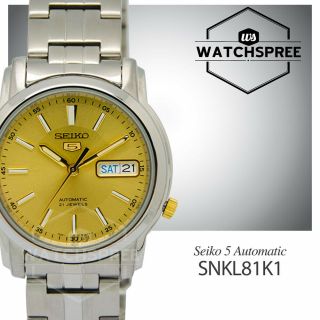 Seiko 5 Automatic Watch Snkl81k1