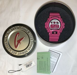 Unisex 100 Limited Edition Pink Casio G - Shock Watch Dw - 6900cs - 4