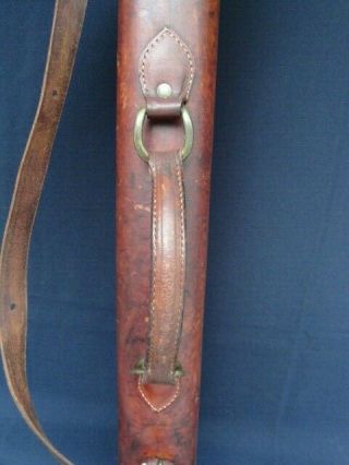 Antique German Mauser C96 Broomhandle Leather Carry Case Leg of Mutton 4