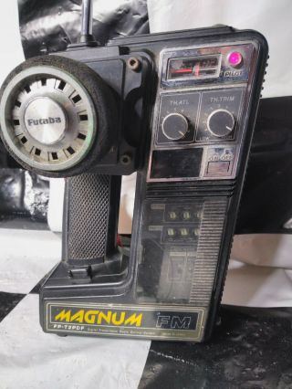 Vintage Futaba Magnum Fp - T2pdf 2 Channel Fm Transmitter