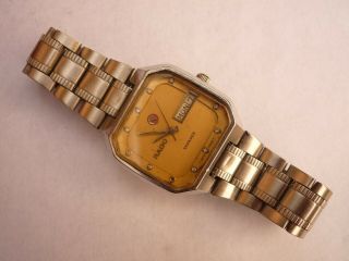 Rado Voyager 636.  3284.  4 Automatic Day - Date Swiss Vintage Men ' s Wristwatch 3