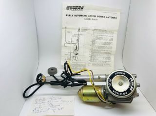 Vintage Audiovox Fully Automatic Power Am/fm Atenna Model Pa - 20