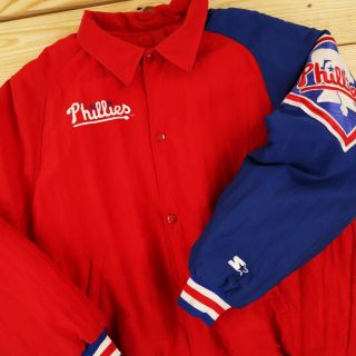Vintage Philadelphia Phillies Jacket Men 