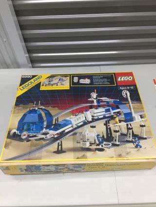 Lego Space Monorail Transport System (6990) Instructions & Box Not Complete