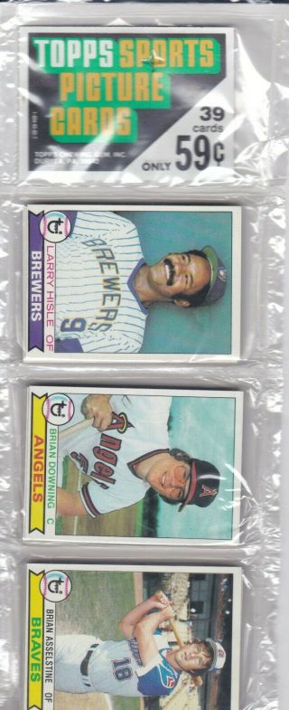 1979 Topps 39 Card Rack Pack.  Ozzie Smith Rc? Stars/hofers?