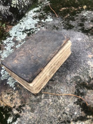 antique family bible 1700’s 2