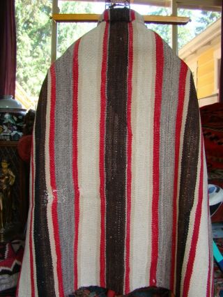 Antique Navajo Shoulder Blanket,  Child Blanket,  Native American Weaving Rug