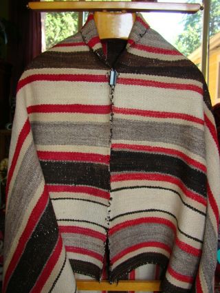 Antique Navajo Shoulder Blanket,  Child Blanket,  Native American weaving Rug 2