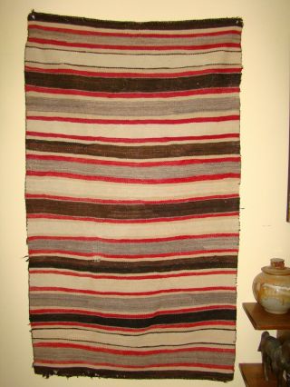 Antique Navajo Shoulder Blanket,  Child Blanket,  Native American weaving Rug 3