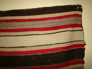 Antique Navajo Shoulder Blanket,  Child Blanket,  Native American weaving Rug 6