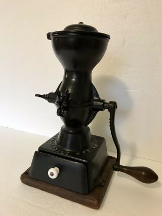 Antique Enterprise No 1 Cast Iron Coffee Mill Grinder Usa Made