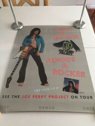 Joe Perry Project Once A Rocker Always A Rocker Promo Poster 2