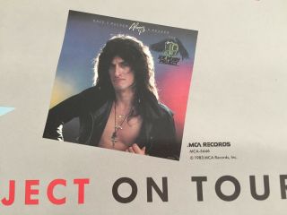 Joe Perry Project Once A Rocker Always A Rocker Promo Poster 3