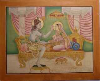Antique Indian Miniature Painting