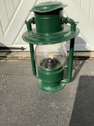 Antique Dietz No.  3 Globe Tubular Kerosene/oil Lantern