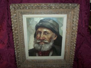 Vintage Fine Oil Painting Of Sea Captain,  Pained By Herlufmprsen