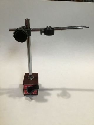 Vintage Enco On - Off Machinist Magnetic Base Indicator Holder