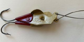 Antique Vintage Aspelin Spring Loaded Fish Hook Trap Lure Auto Harness Frog 5