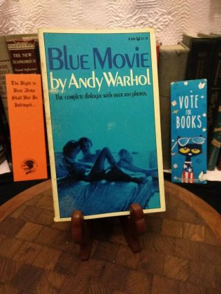 Andy Warhol Blue Movie 1st Print 1970 Vintage Paperback
