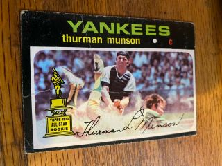 1971 Topps Baseball Card Partial Set App 536/752 Different Munson,  Ryan See List