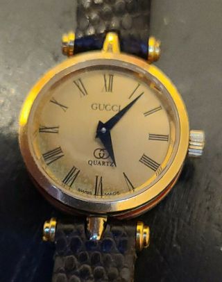 Gucci 2000l,  Authentic Swiss Ladies Quartz Watch Unique