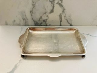 Vintage Gorham Hallmarked Sterling Silver Footed Tray / Dish.