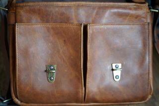 ONA Prince Street Leather (Antique Cognac) Camera Messenger Bag 5